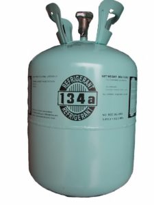 R-134A 30 pound cylinder jug.