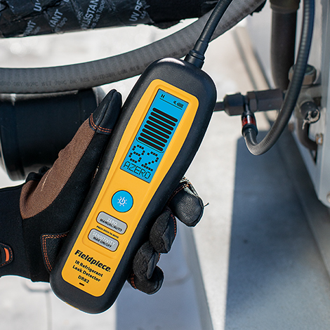 Operating the Fieldpiece DR82 - Infrared Refrigerant Leak Detector