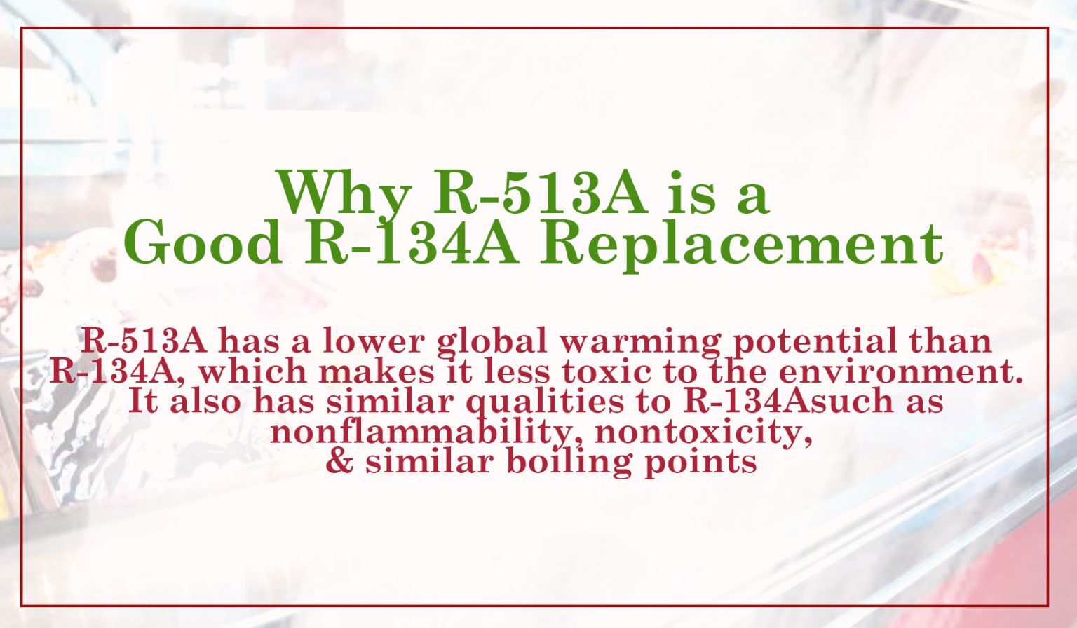 R513A Refrigerant Fact & Info Sheet Refrigerant HQ