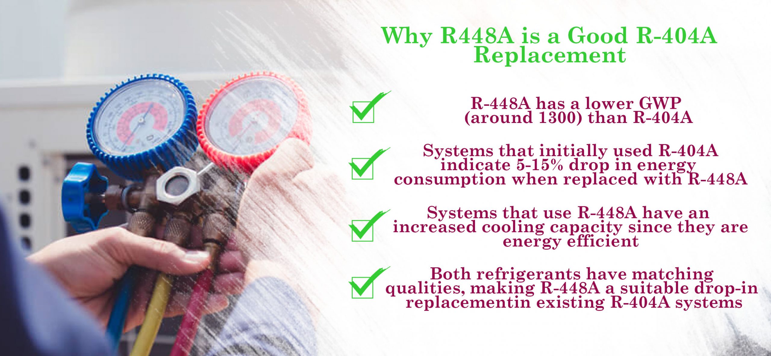 Why R-448A is a Good R-404AReplacement
