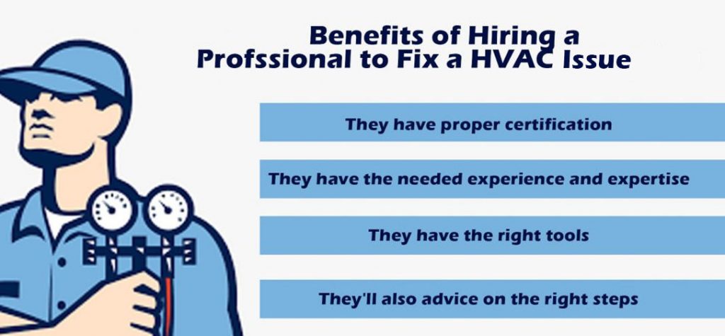 Benefits of hiring a HVAC Technician if your refrigerator is not cooling